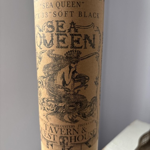 VTG Iron Orchid Designs IOD‎ Sea Queen Tavern Furniture Transfer Black 24"x33" - Picture 2 of 4